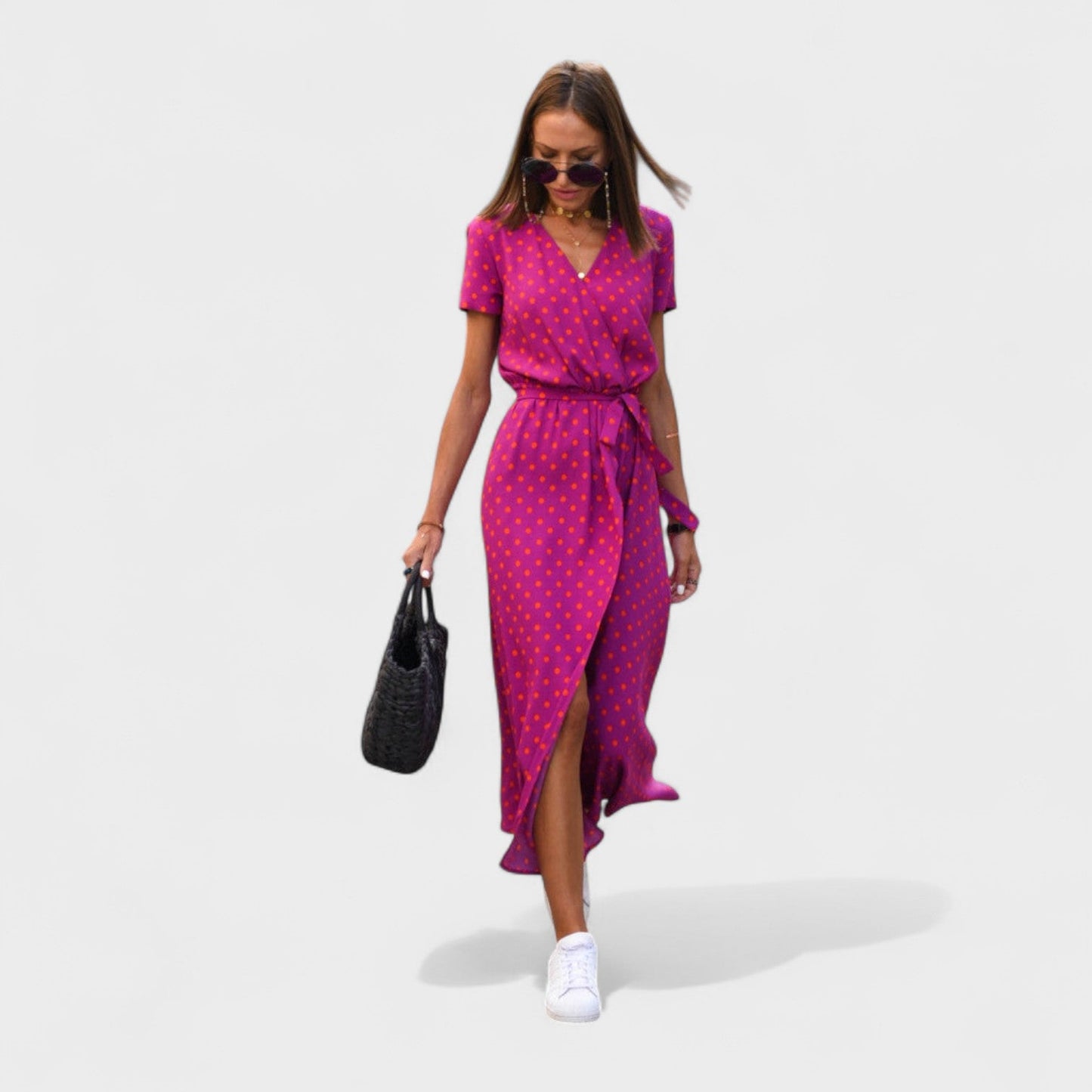 Vestido Lirio Rosa - Estilo Boho Chic