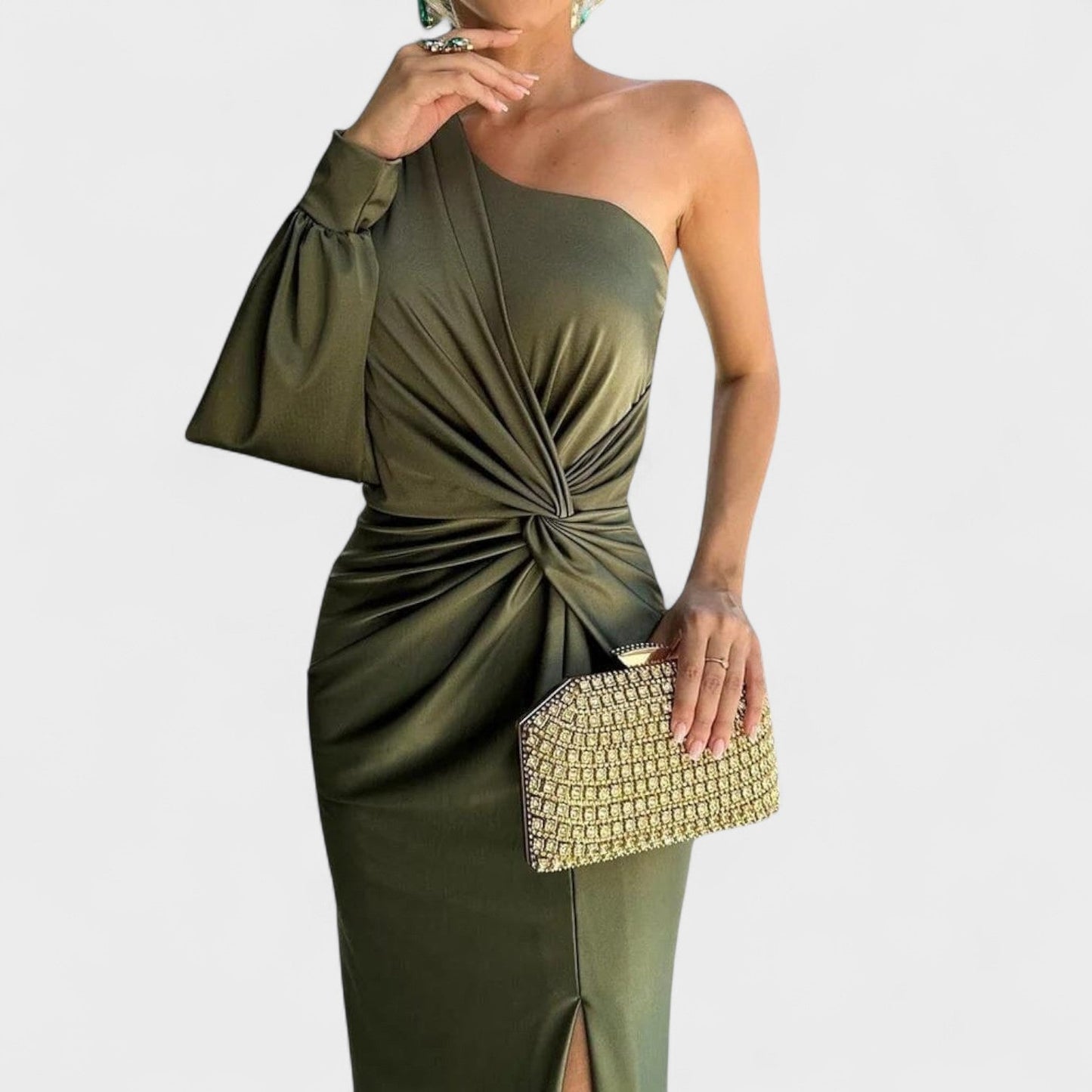 Kelly | Vestido de fiesta asimétrico