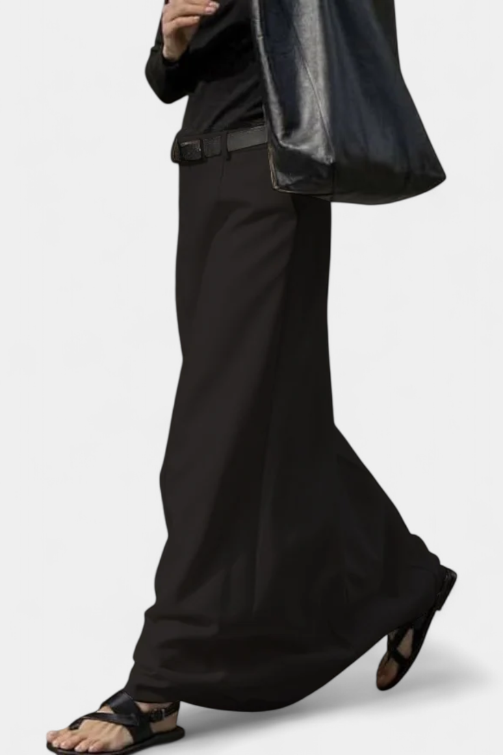 Zada | Falda H-Line Lisa con Estilo Urbano Moderno