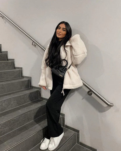 Silvia | Chaqueta de invierno suave y cálida