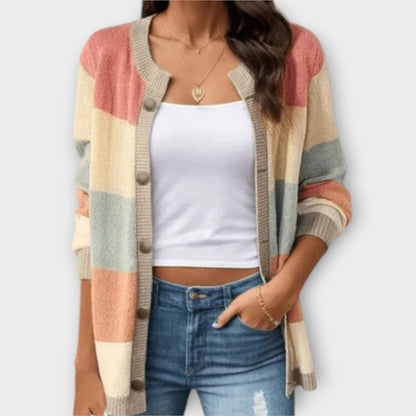 Lottenia - Cardigan a Rayas