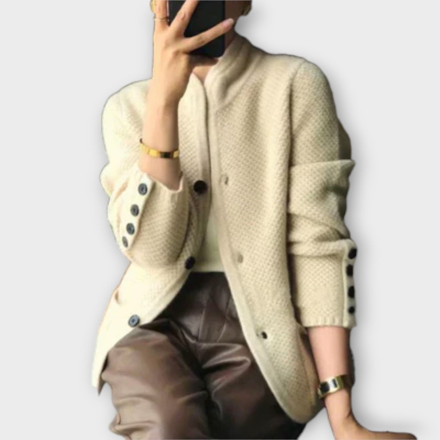 Alissa | Cárdigan de estilo y cómodo