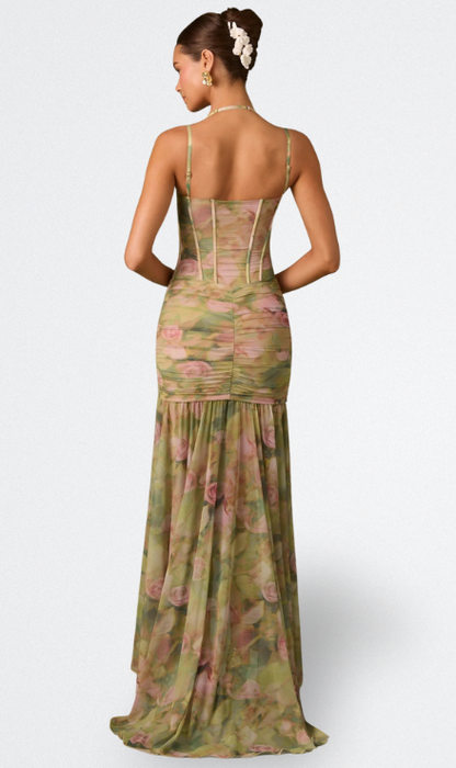 Isamara | Vestido largo con corsé