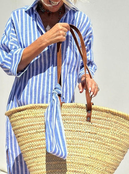 Veronica – Camisa Clásica a Rayas