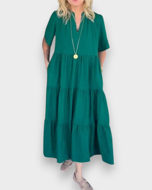 Carlota | Vestido Maxi con Movimiento