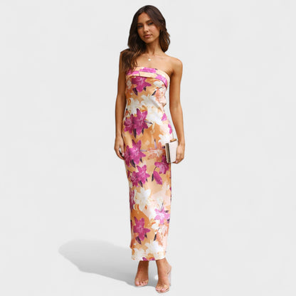 Carmen | Vestido de seda sin mangas