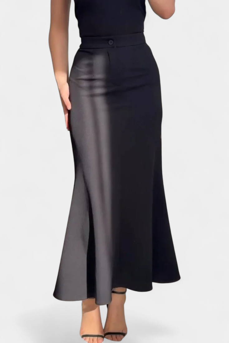 Milagros | Falda Entallada Estilo Sirena