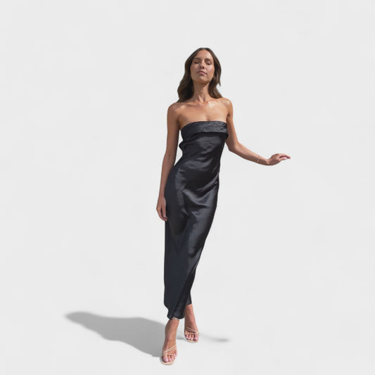 Carmen | Vestido de seda sin mangas