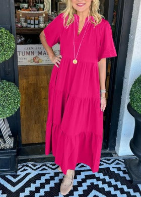 Carlota | Vestido Maxi con Movimiento