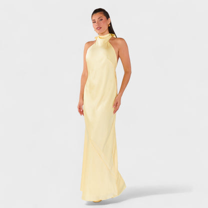 Martina | Vestido con lazo de raso