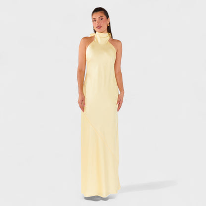 Martina - Vestido con lazo de raso