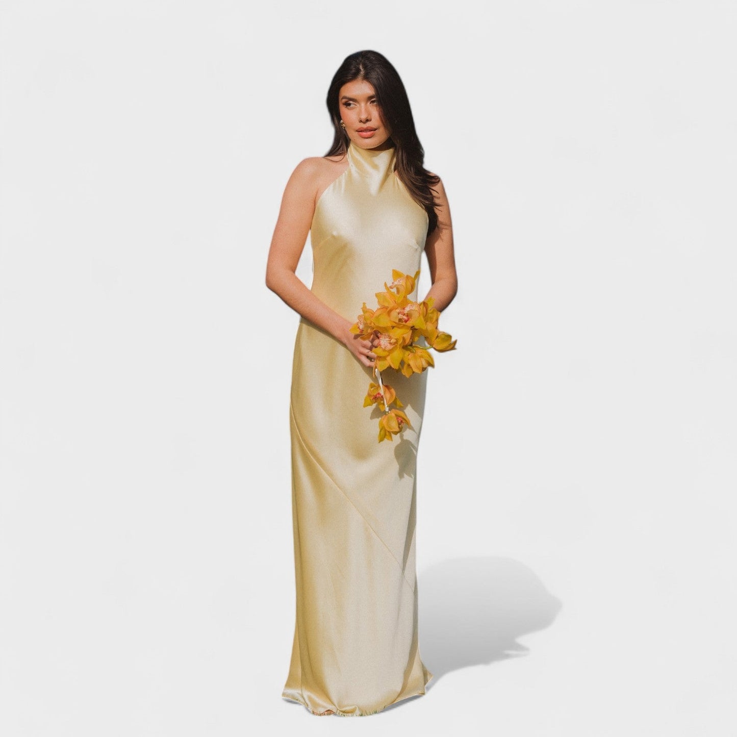 Martina | Vestido con lazo de raso