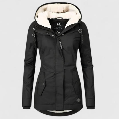 Carla | Chaqueta de Invierno Impermeable con Capucha