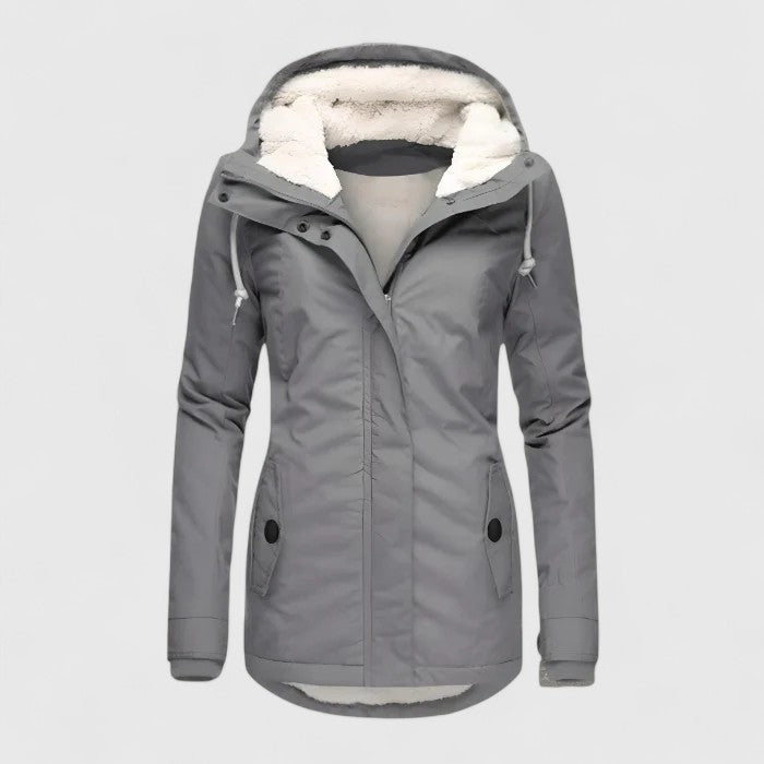 Carla | Chaqueta de Invierno Impermeable con Capucha