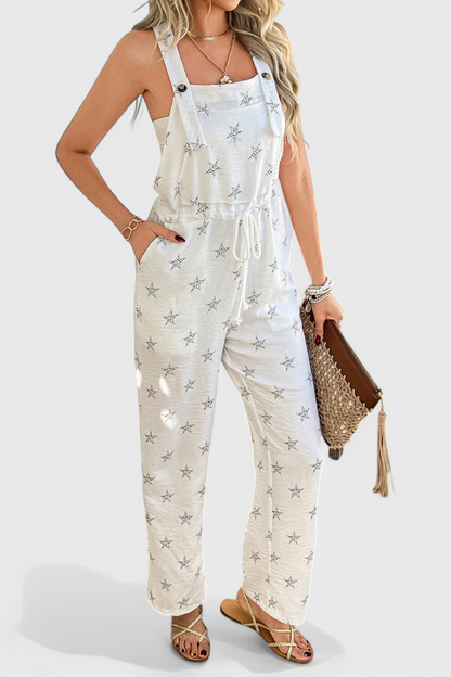 Bianca | Mono Largo Relajado con Estampado de Estrellas