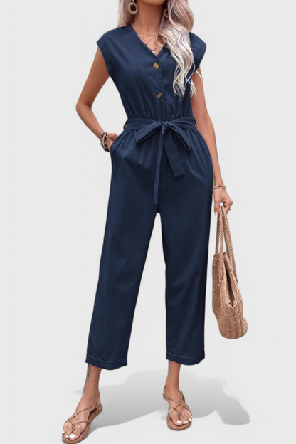 Marie | Mono Sin Mangas con Botones