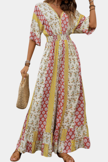 Ayana | Mono Bohemio con Mangas Fluidas