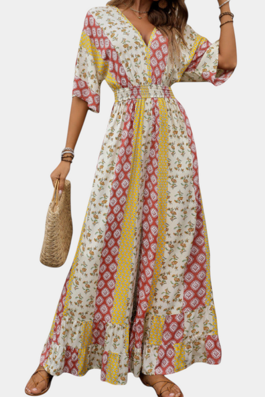 Ayana | Mono Bohemio con Mangas Fluidas