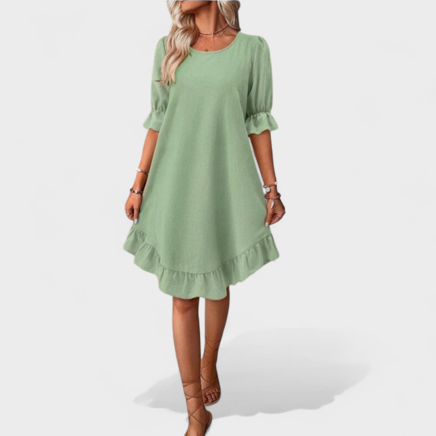 Sassa - Vestido casual con volantes