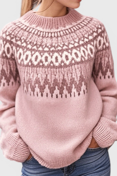 Lucia | Jersey Acogedor de Fair Isle