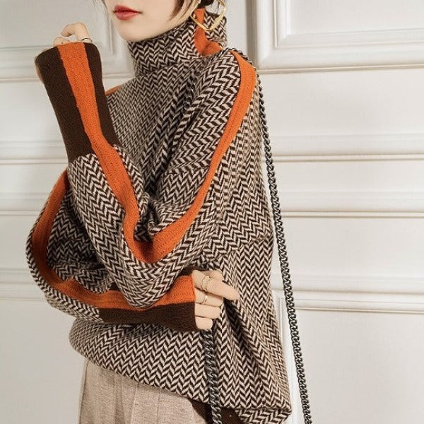 Martina | Jumper Elegante de Cuello Alto