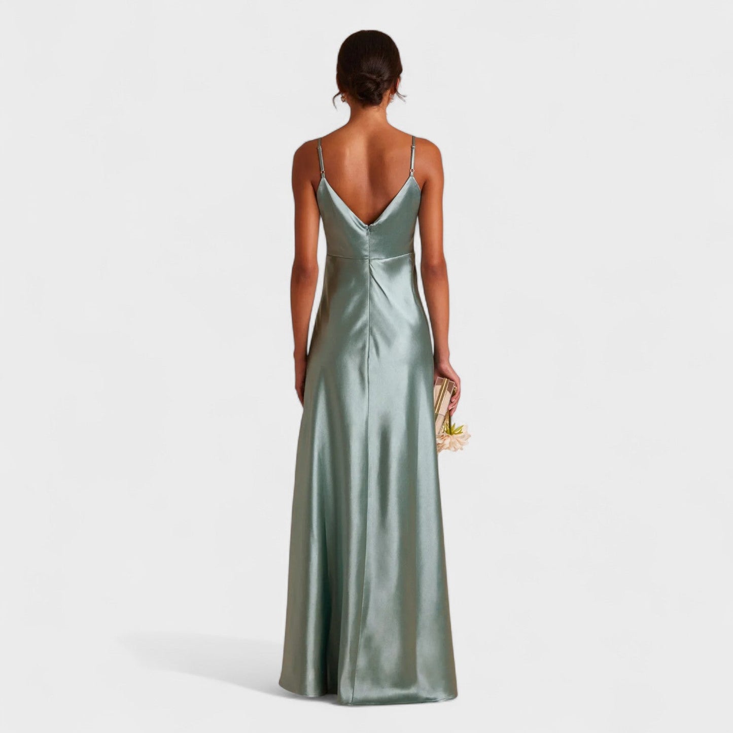 Lucía Satin | Vestido largo