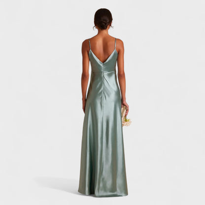 Lucía Satin | Vestido largo