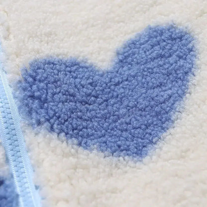 Katharina | Chaqueta con corazones reversibles