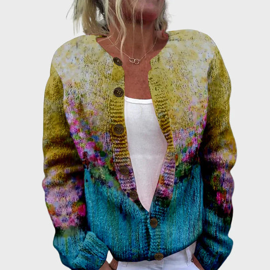 Chaleco de punto elegante con diseño