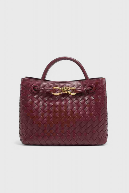 Bolsa Diaria Tejida Índigo