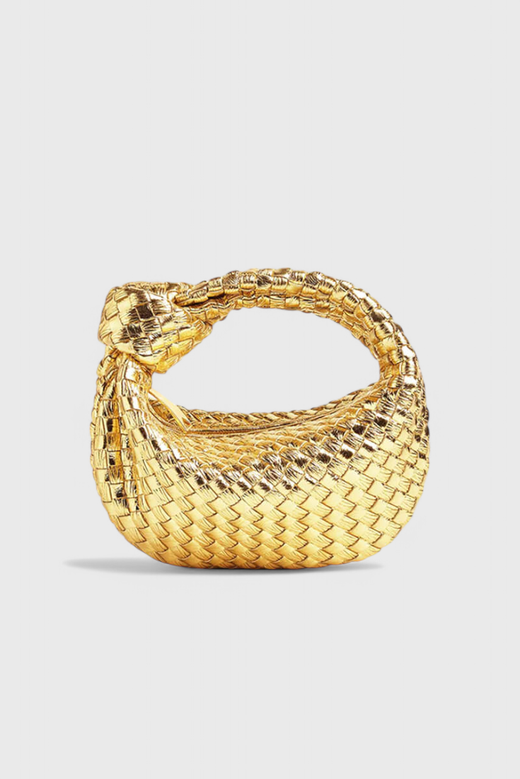 Sage Bolso Satchel Mini Woven