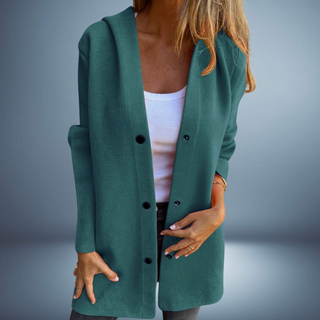 Jazmín | Chaqueta con Capucha Casual