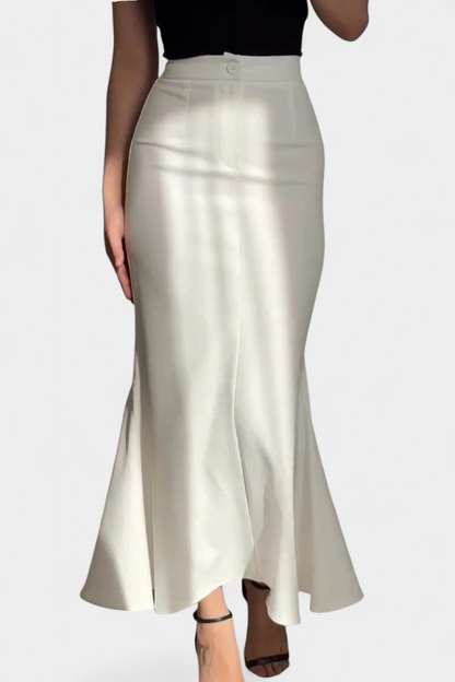 Milagros | Falda Entallada Estilo Sirena