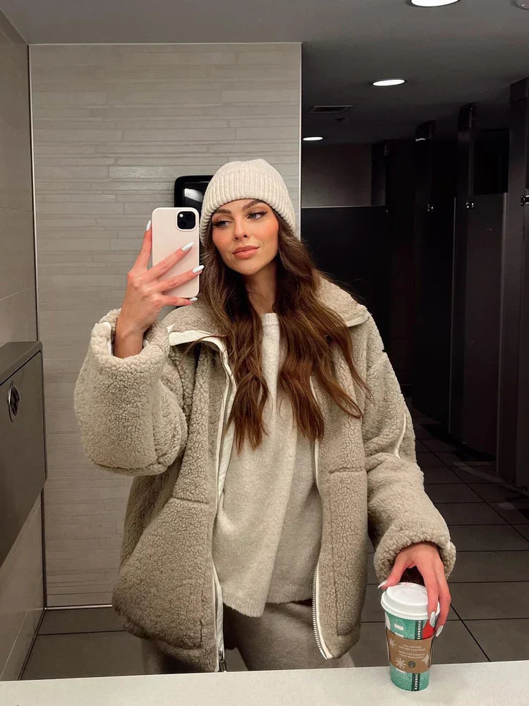 Silvia | Chaqueta de invierno suave y cálida