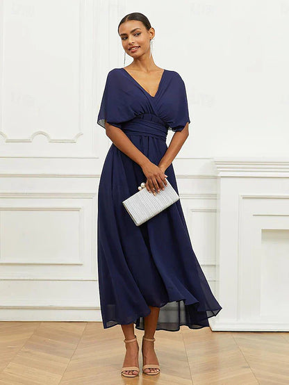 Helena | Vestido Helena Midi Formal con Escote en V