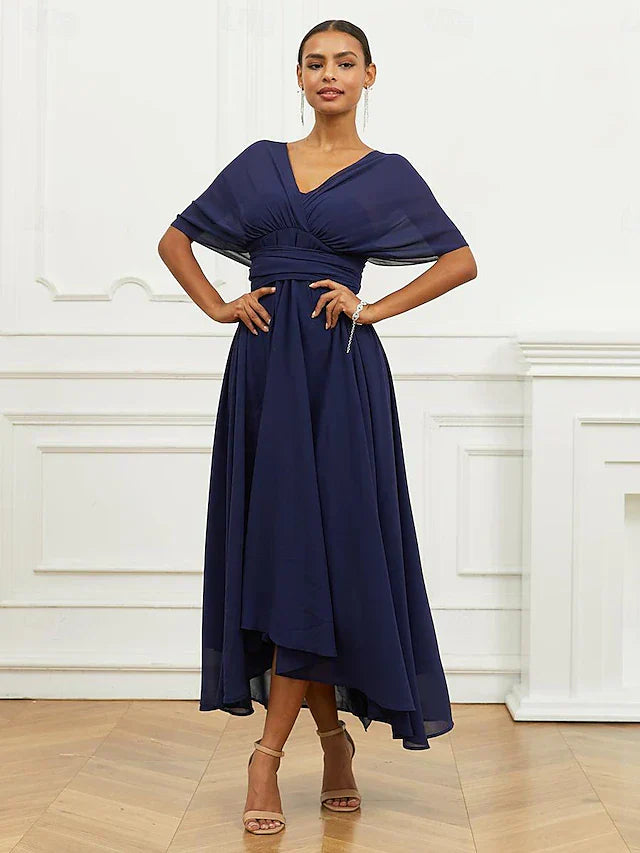 Helena | Vestido Helena Midi Formal con Escote en V