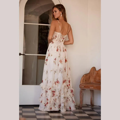 Sónia | Vestido midi con patrón floral